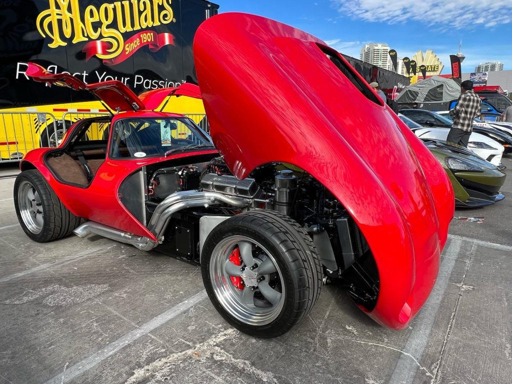 cheetah race car from sema 2022