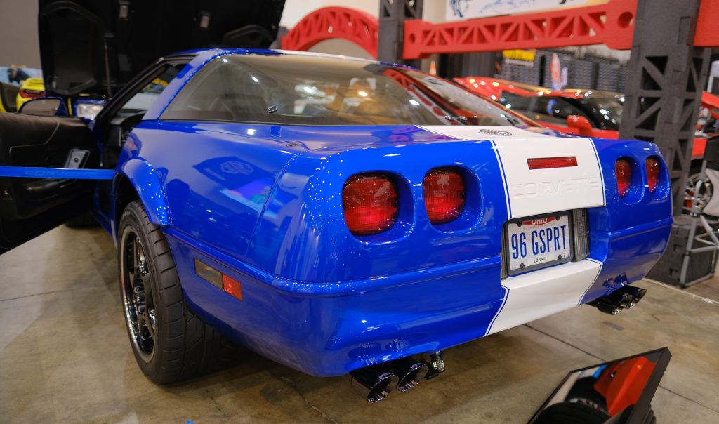 1996 corvette grand sport c4, rear