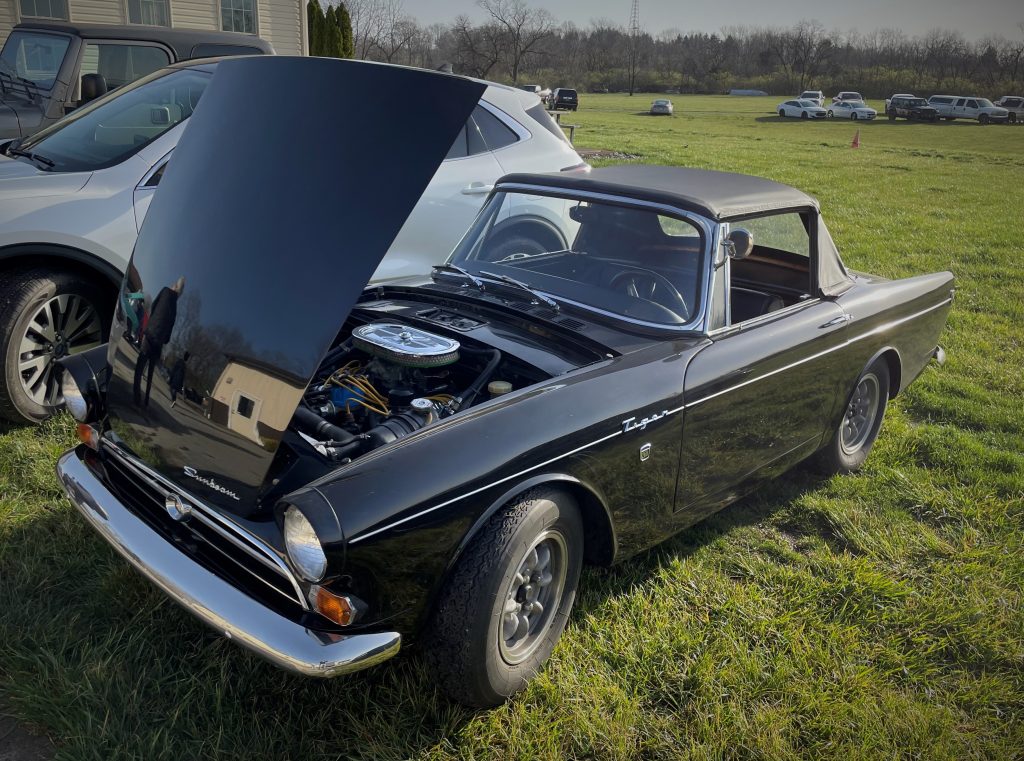 black sunbeam tiger with ford 260 v8