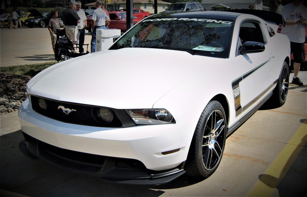 2012 Ford Mustang Boss 302 at Summit Racing Car Show
