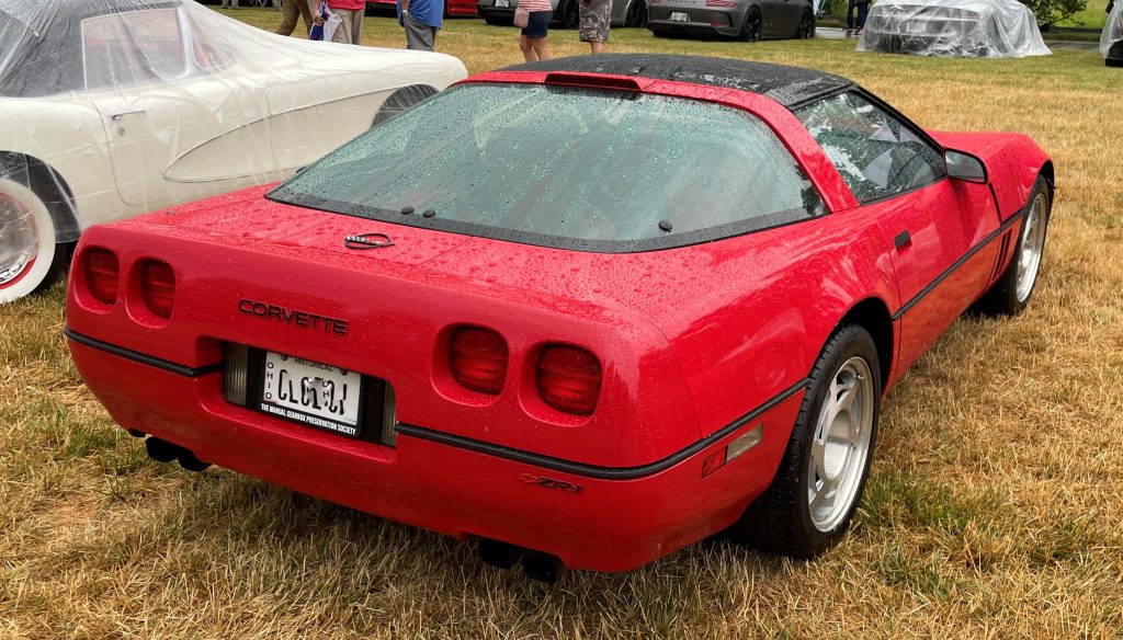 1990 Chevy Corvette ZR-1 C4 rear view