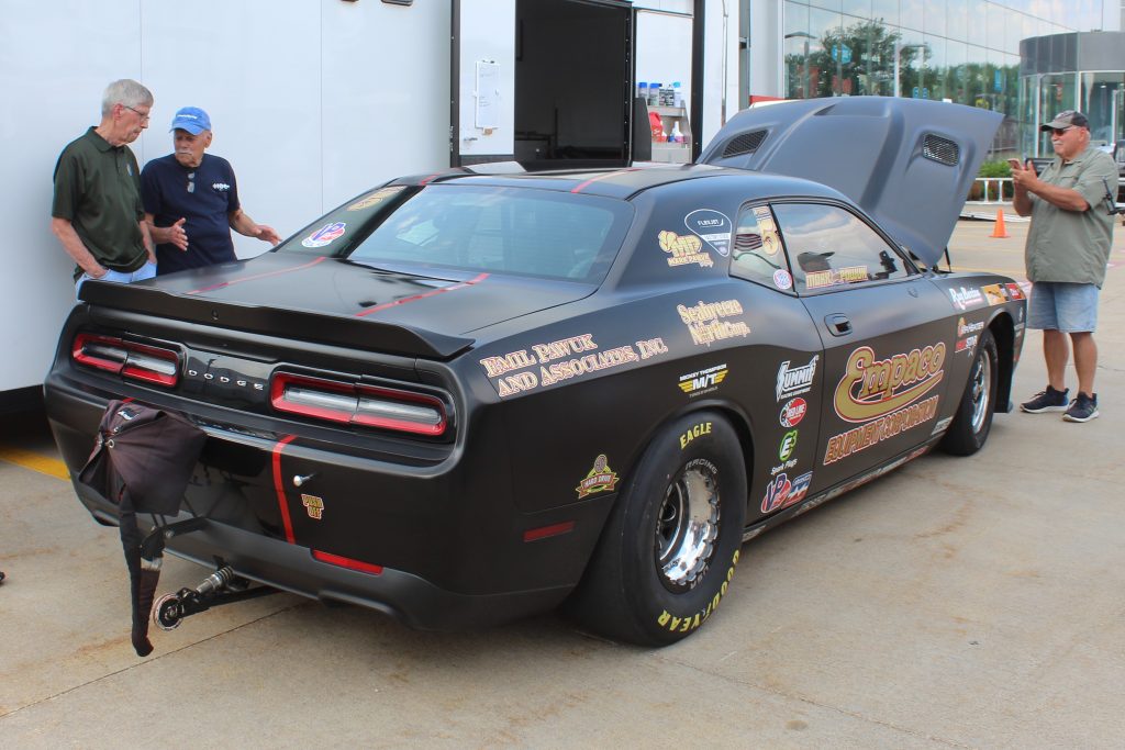 mark pawuk dodge challenger drag car
