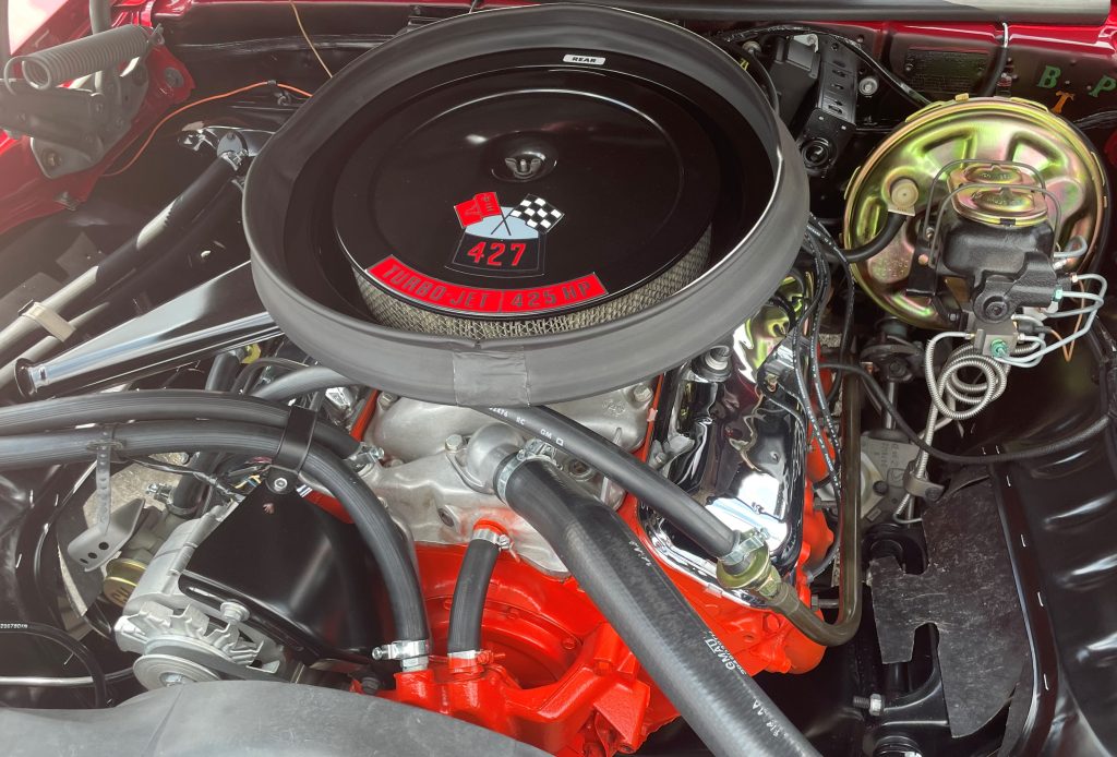 427 425 big block chevy turbo jet v8 in a copo camaro