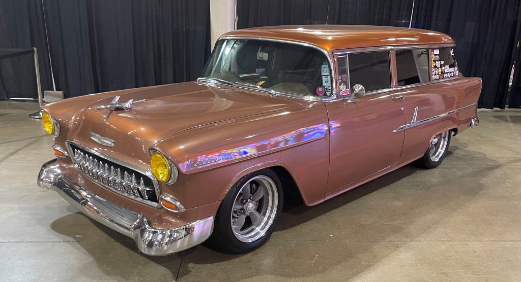 1955 chevy nomad custom wagon