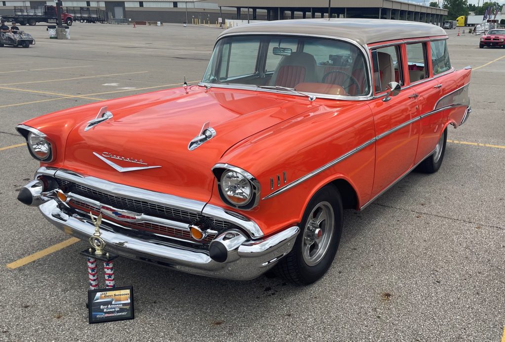 1957 chevy 4 door bel air wagon