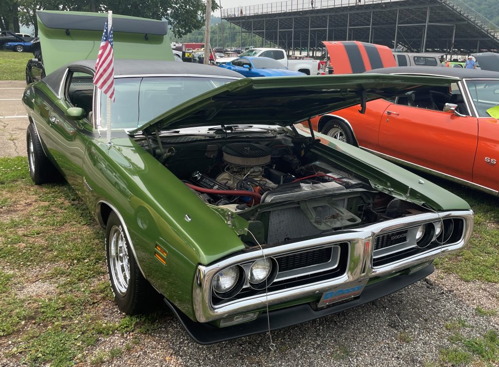 green fuselage era dodge charger coupe
