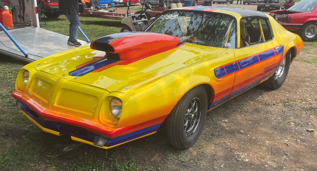 pro street Pontiac trans am second gen drag car