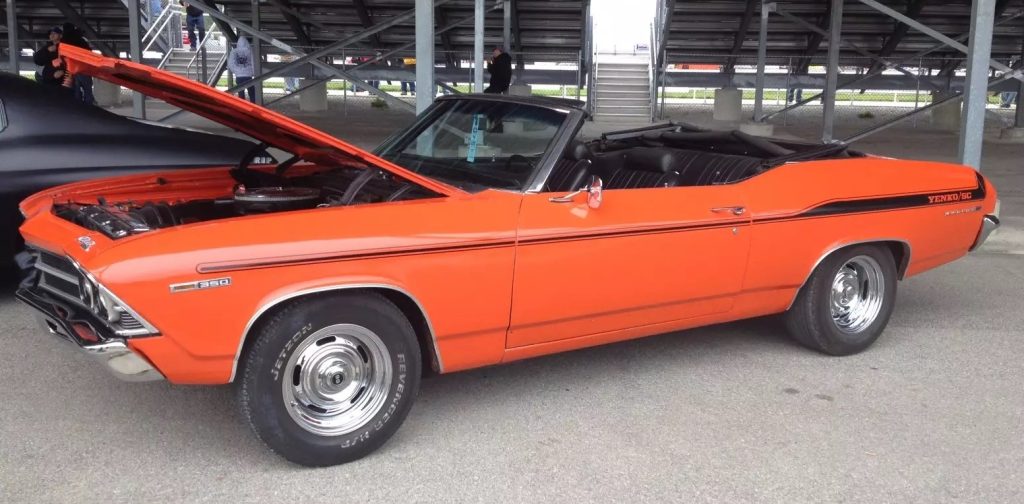 yenko convertible chevelle at summit motorsports park 2012