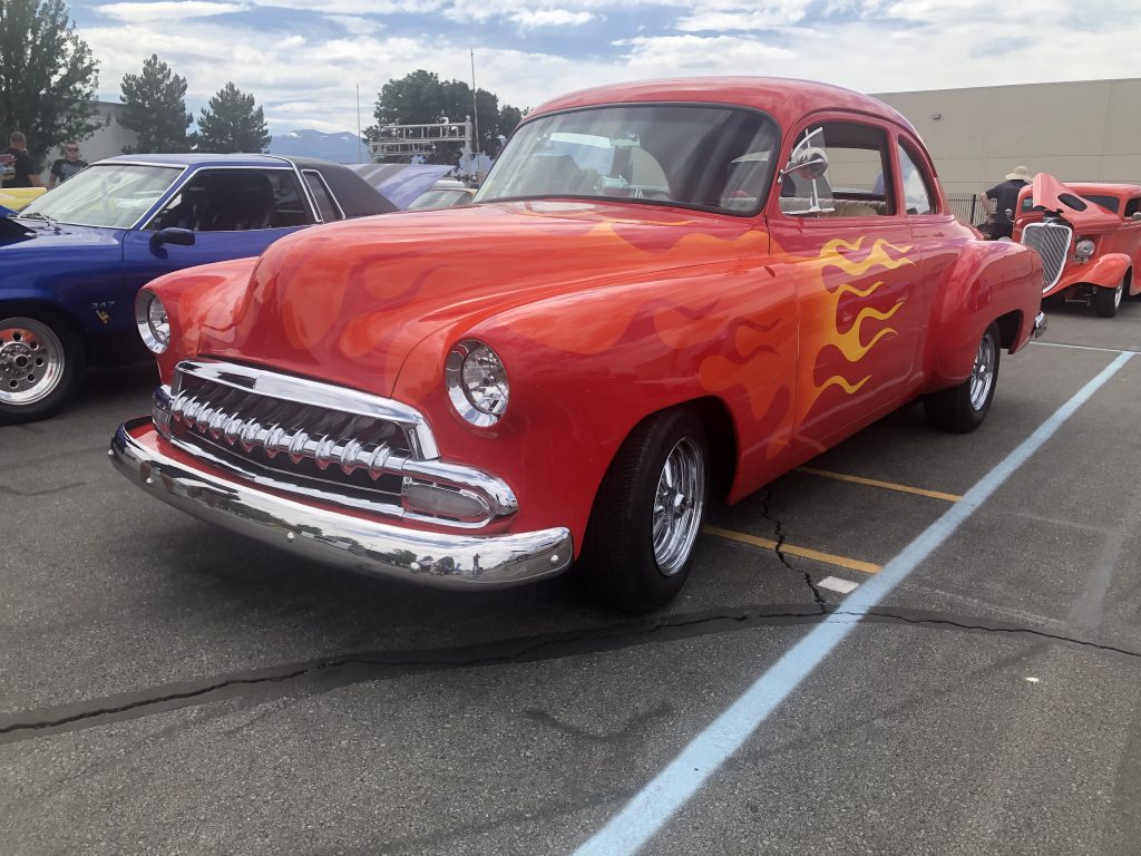 Flamed hot rod, Summit Racing Show-n-Shine, Hot August Nights
