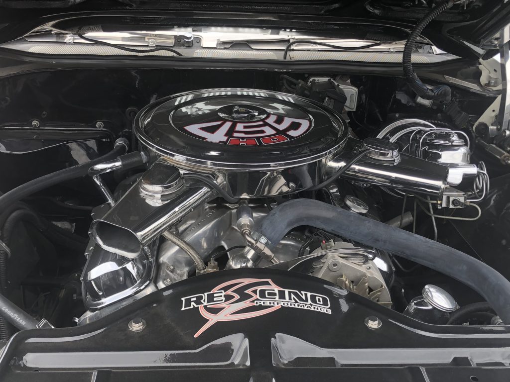 Pontiac 455 H.O. engine at Hot August Nights, Summit Racing Show-n-Shine