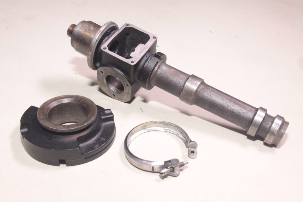 cast iron delco distributor body disassembled