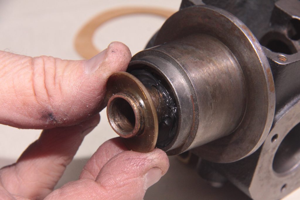 putting a washer shim on a gm delco distributor drive