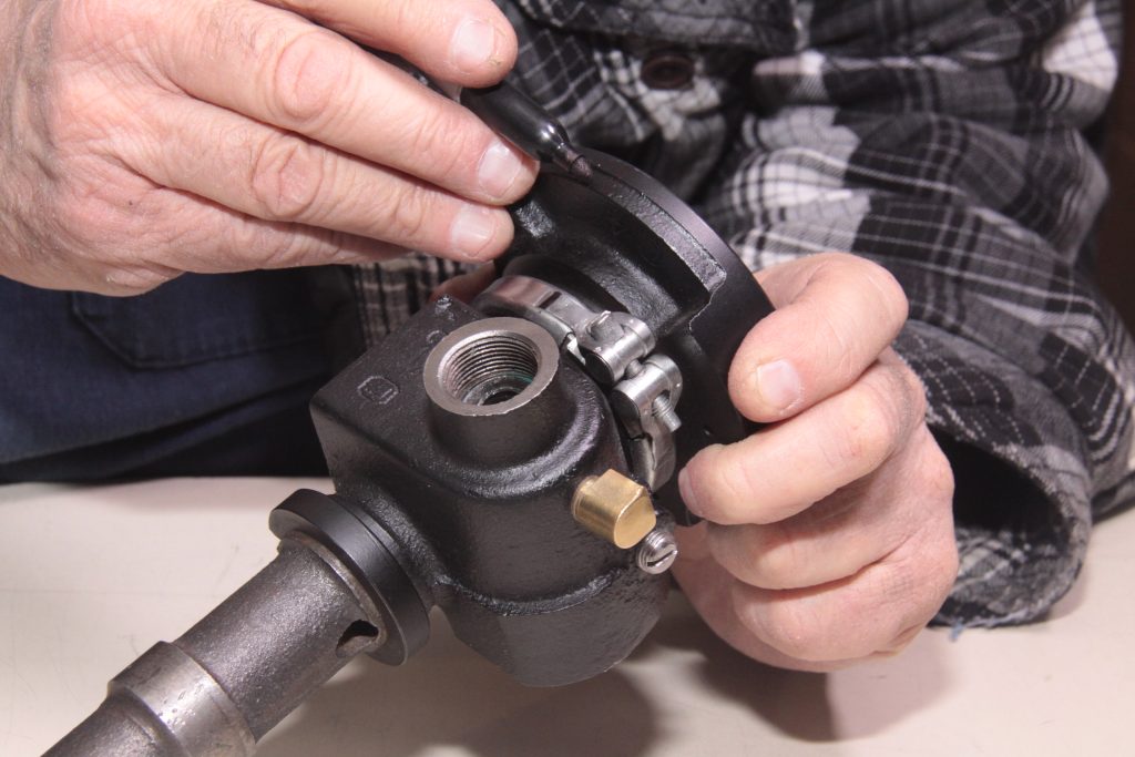 marking the top of a gm delco distributor