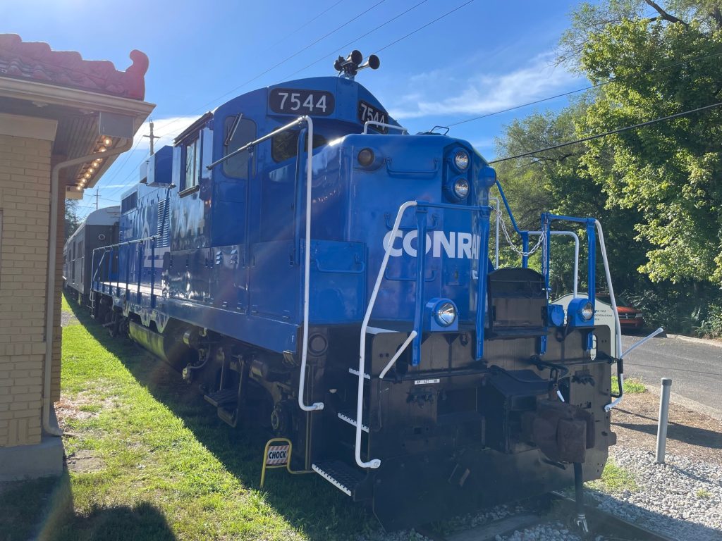 conrail GP-10 on railroad track