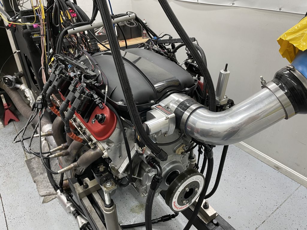 LS Engine during Dyno Test Run
