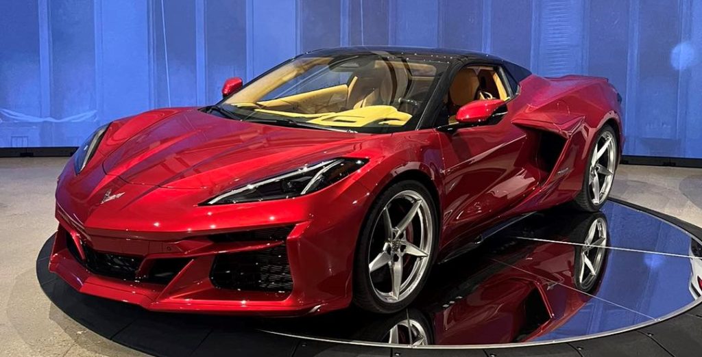 2024 Chevy Corvette E-Ray at National Corvette Museum