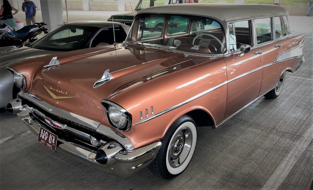 1957 chevy bel air wagon four door