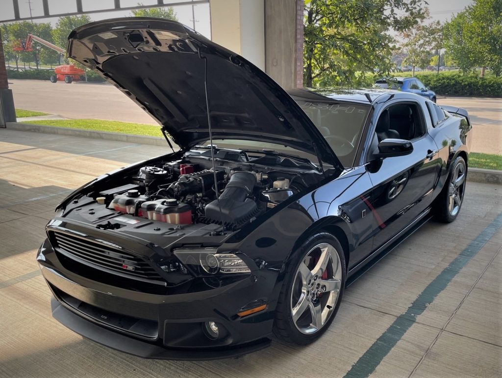 black roush s197 ford mustang
