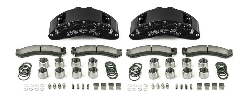 SSBC B8 Barbarian Caliper Upgrade Kit Contents