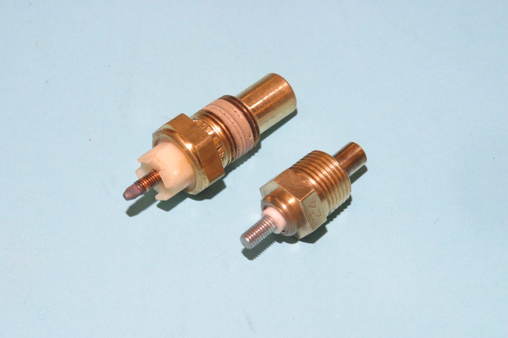 coolant temperature sending units for a car gauge