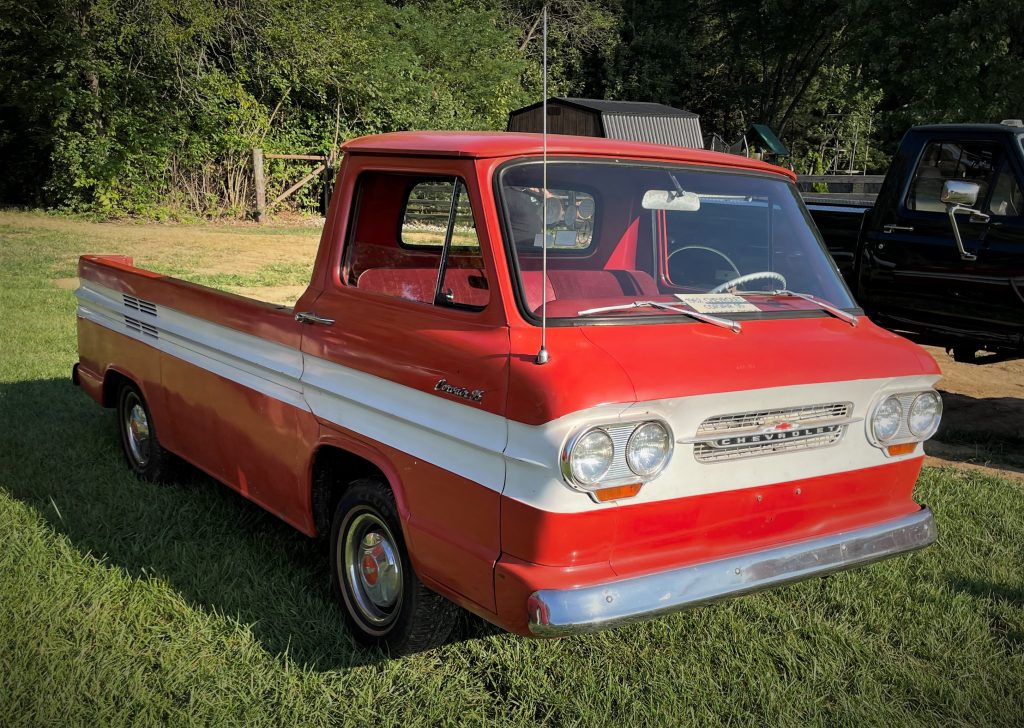 1962 chevy corvair greenbriar loadside truck