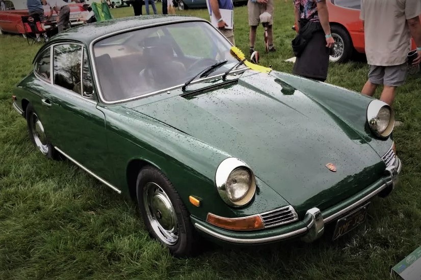 Green 1968 Porsche 912