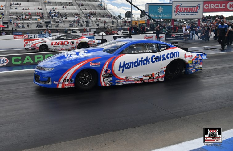 greg anderson & dallas Glenn in 2023 NHRA Carolina Nationals Final