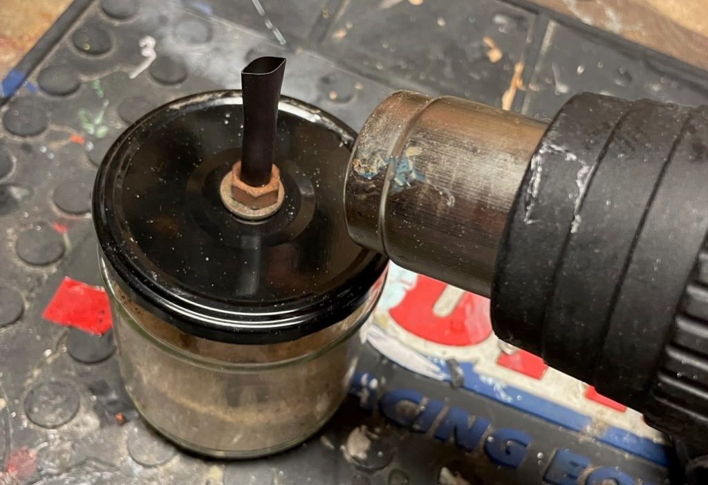 heat shrink wrapping tumbler bolt