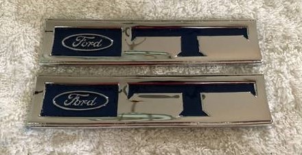 torino talladega door handle emblems