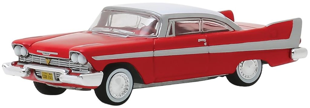 1958 plymouth fury christine die cast toy model car