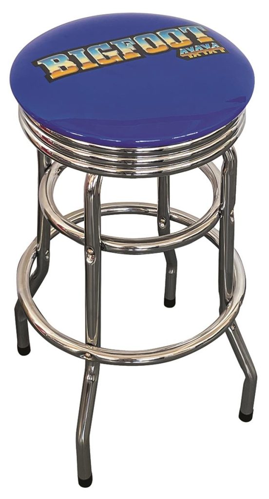 Bigfoot monster truck bar stool
