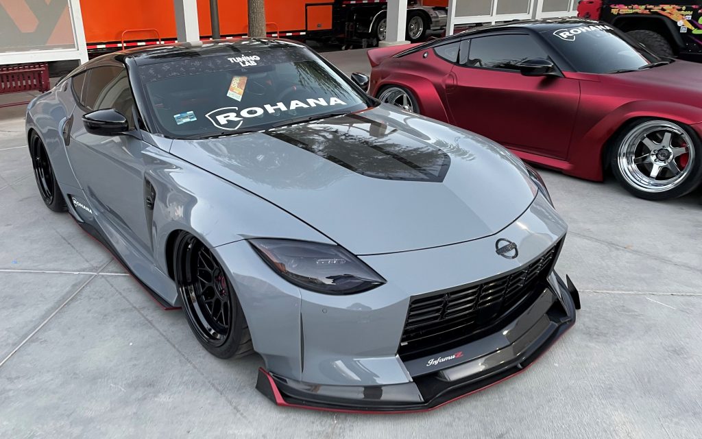 silver nissan 400zx custom