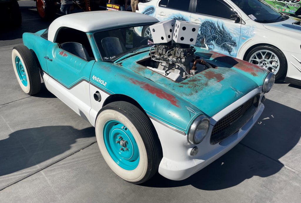 nash metropolitan with sbc v8 hot rod engine