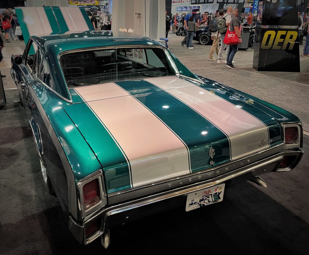 1967 oldsmobile cutlass supreme holiday coupe, rear