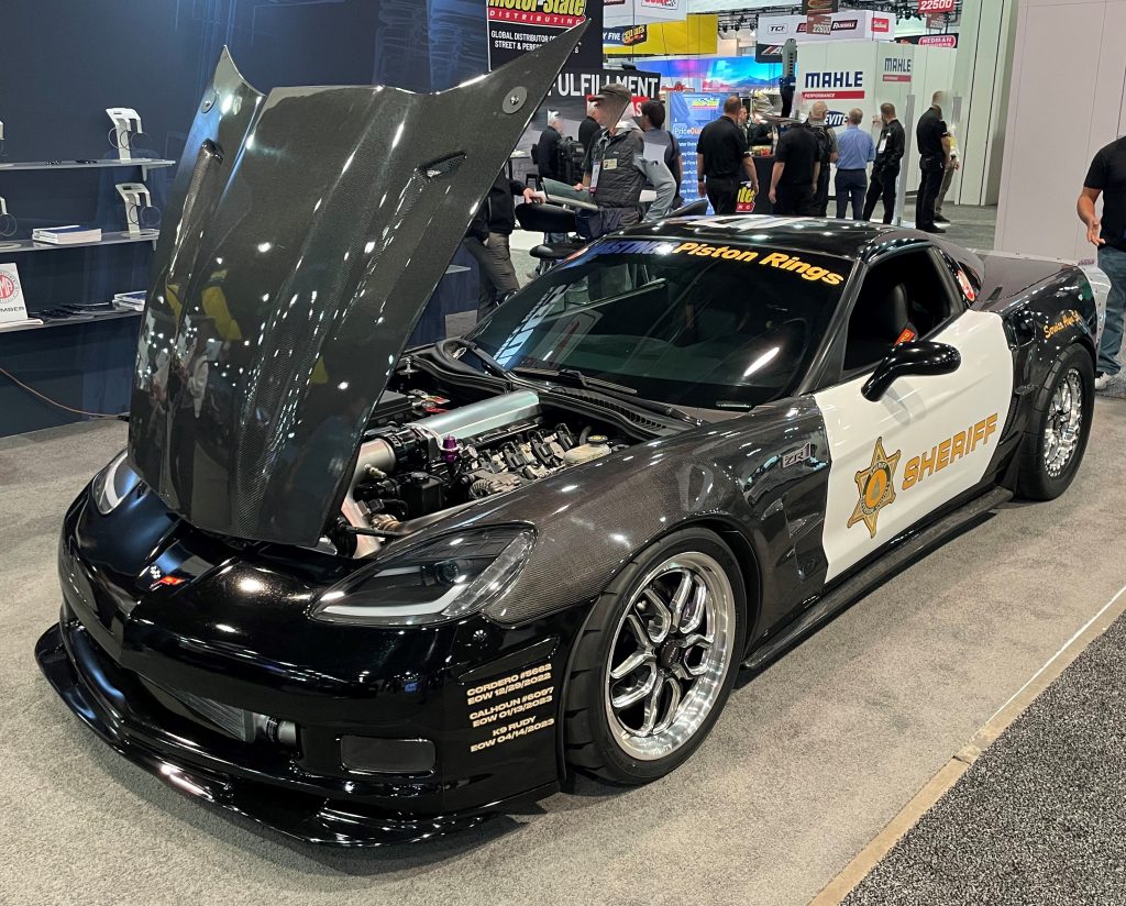 c5 corvette police sheriff car