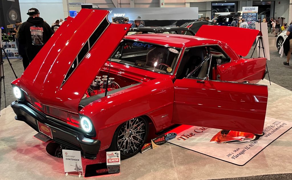 chevy ii nova restomod show car
