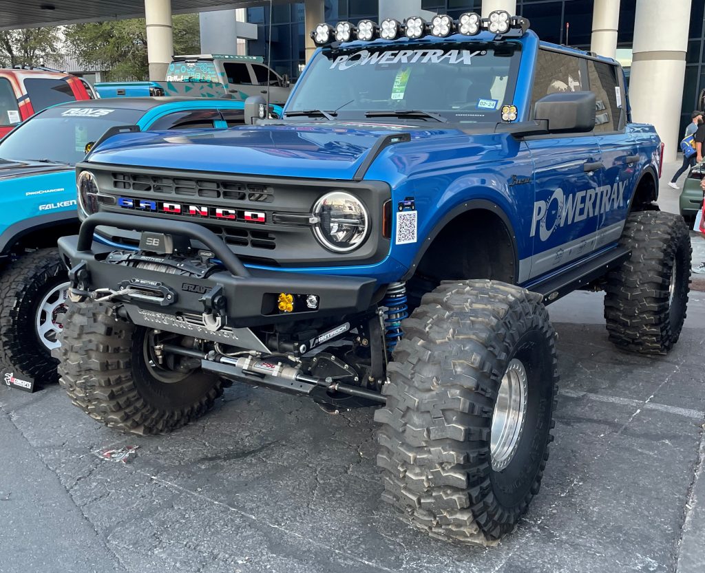 ford bronco off roader at sema
