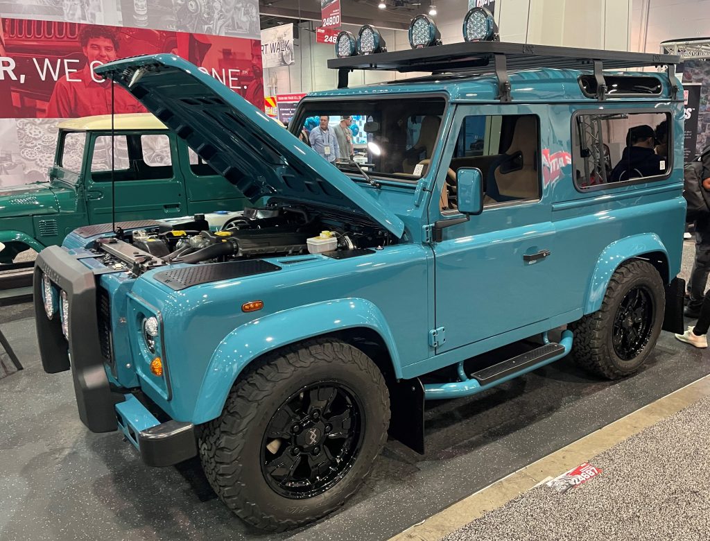 land rover series off roader