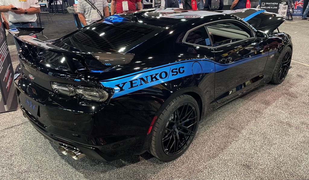 late model yenko camaro, rear