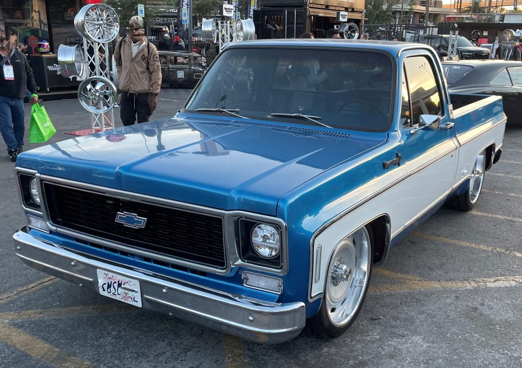 lowered c10 squarebody truck