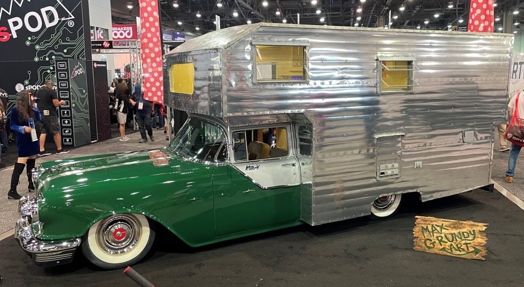 pontiac safari camper car custom