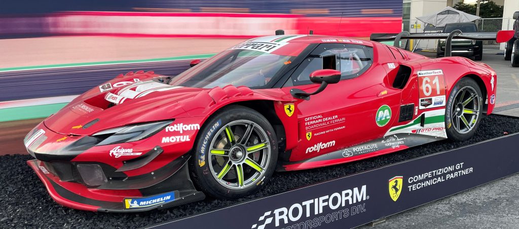 ferrari gto pro le mans racer