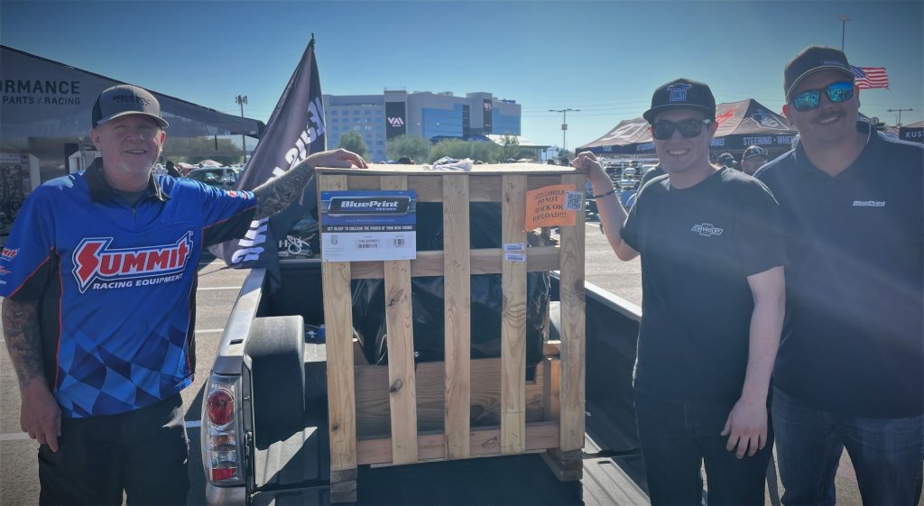 blueprint engines giveaway winner