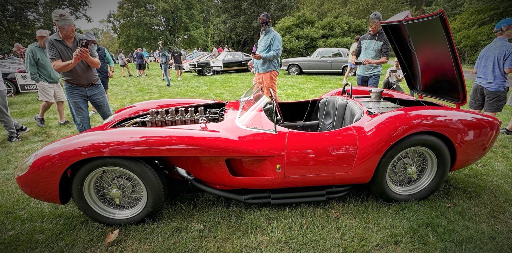 1950 Ferrari testa rossa at Moto Bella Car Show
