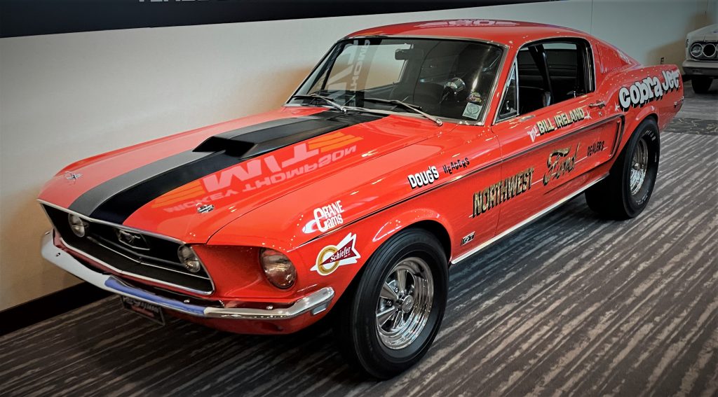 1968 ford mustang gt cobra jet lightweight drag car
