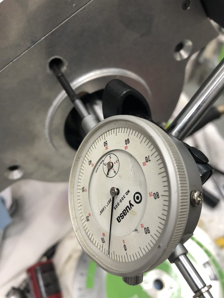 checking bolt bore
