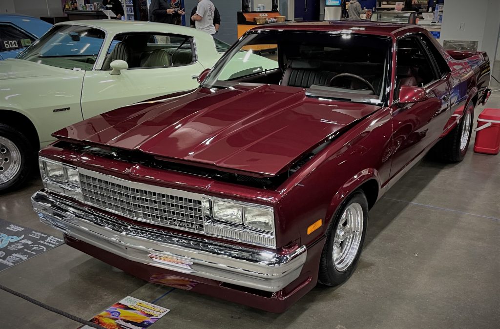 red 1986 chevy el camino
