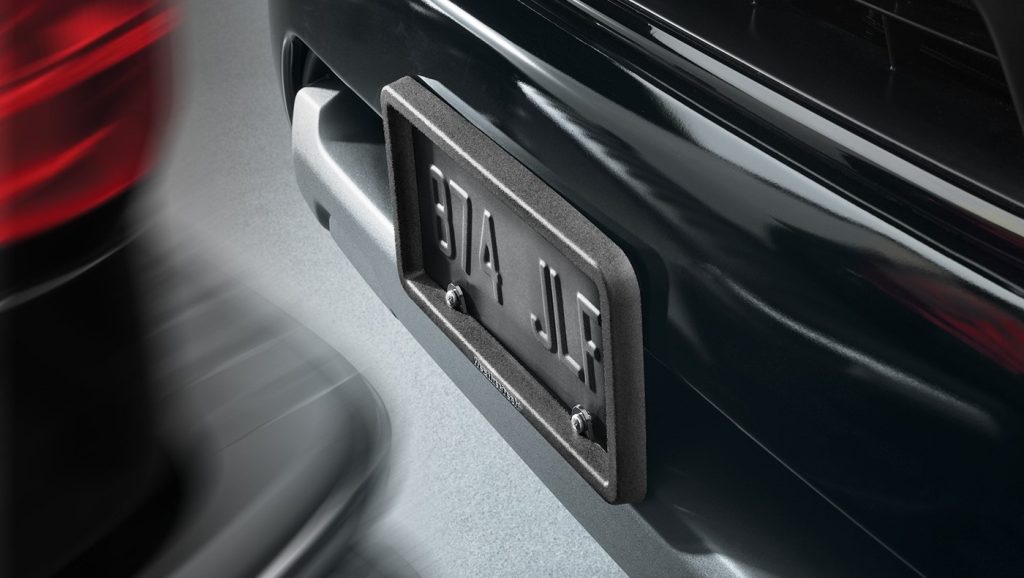 weathertech bumpframe in use