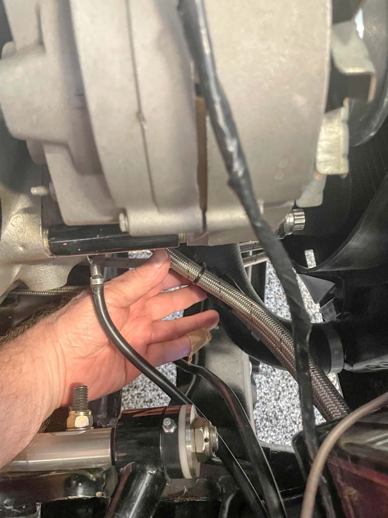 plumbing fuel lines for a carburetor