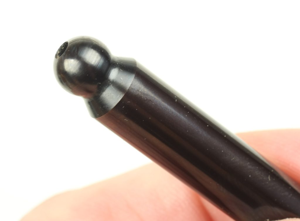 ball tip of an engine pushrod